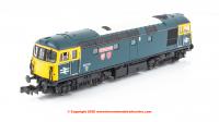 2D-001-023 Dapol Class 33/1 Diesel Locomotive number 33 112 named "Templecombe" in BR Blue livery